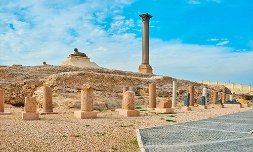 pompey pillar and the serapeum
